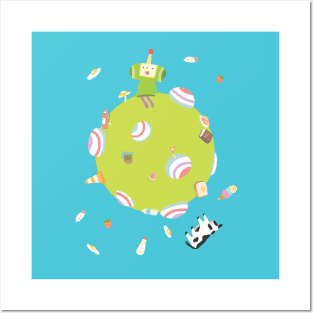 Katamari Damacy Posters and Art